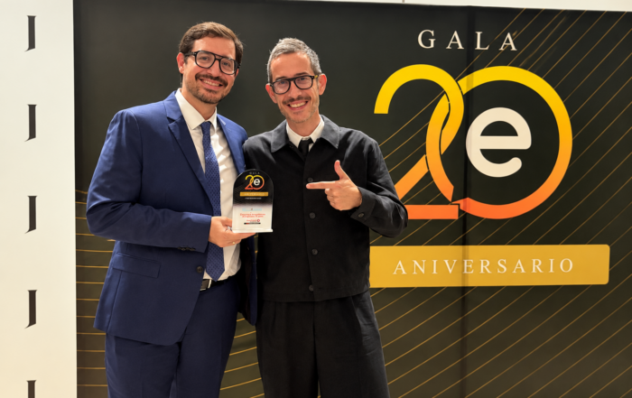 Gala 20.º aniversario con trofeo